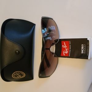Ray Ban shield sunglasses